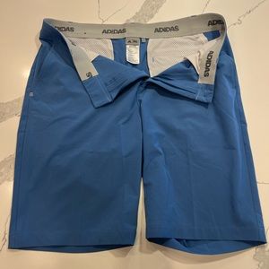 Adidas golf short size 35 NEW blue